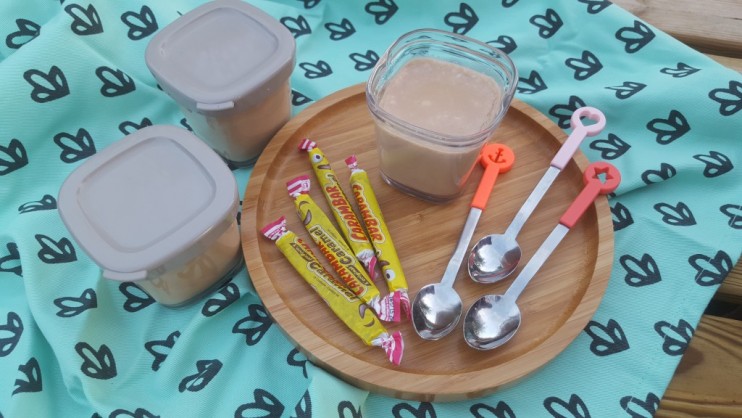La recette du yaourt au carambar à la yaourtière